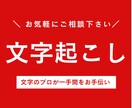 用途に応じた文字起こしをします 出版社・新聞社での勤務経験者が、適切な文字起こしをします イメージ1