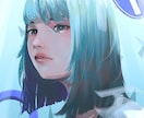綺麗な一枚絵イラストを描きます リアル寄り、デフォルメ強め等対応出来ます。 イメージ5