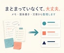頭の中のアイデアを伝わる3枚に編集します 「アイデアはあるけど、うまく伝わらない」を翻訳します イメージ2