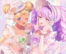 目を引く色彩豊かな厚塗り絵描きます 配信サムネイル、歌ってみた、グッズ、アイコンなど イメージ5