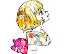 歌ってみた用のオリジナルサムネを描きます アナログで差別化必須⭐︎SNSでの宣伝サービスもします！ イメージ10