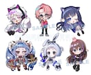 SD・ミニキャラ制作します 絵柄・等身選択可！グッズや配信などに使えるミニキャラです！ イメージ6