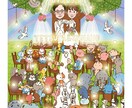 可愛いイラストや似顔絵描きます 一緒に作る完全オリジナルのイラストです イメージ6