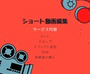 TikTok・インスタなどのSNS短動画編集します 今流行りのショート動画。バズらせるお手伝いいたします！ イメージ2
