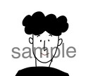 お試し価格！最短当日！似顔絵描きます SNS・ブログなどアイコンや名刺などの似顔絵に是非.。o○ イメージ4