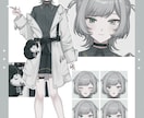 立ち絵制作いたします TRPG/配信用/グッズ等に！ イメージ4