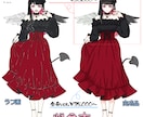 VTuber用パーツ分けモデル描きます お好みのキャラクターでVTuber活動を始めたい方に！ イメージ2