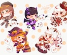 かわいらしいデフォルメイラストを作成します 「かわいい」をぎゅっと詰め込んだ、ミニキャラを描きます イメージ2