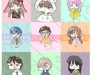 ゆるいアイコンを描きます ゆるめの絵柄でシンプルで使いやすいアイコンを作成致します。 イメージ1