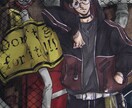 イラストとロゴで世界観をデザインします キャラクターの魅力ストーリー性、世界観が伝えます イメージ2