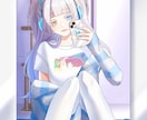 商用無料◎かわいい女の子のイラストお描きします 商用無料！様々な用途にお使いいただけます♪ イメージ4