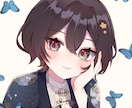 綺麗なあなただけのオリジナルアイコン描きます 宝石のような目が得意です。！綺麗なイラストを仕上げます。 イメージ1