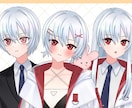 完成品のLive2D汎用モデルを販売します live2D汎用モデル　VTS&nizima LIVE対応 イメージ9