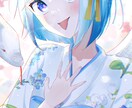 SNS用アイコン描きます かわいい女の子などのアイコンにしたい方へ イメージ4