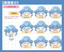 かわいいミニキャラ/SDキャライラスト描きます 商用利用OK◎SNSアイコンや配信、グッズ、プレゼントなどに イメージ4