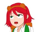 かわいいくたびれた表情アイコン作成を致します 社会につかれた表情を表現したい方におすすめです。 イメージ5