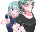 TRPGやゲームの立ち絵を描きます キャラクターの個性が出るようなイラストを描きます！ イメージ2