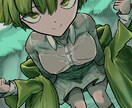 SNSなどで使用できる１枚絵を描きます 様々なテイストのタッチでキャラを描きます イメージ1