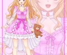 IRIAMや歌みたの立ち絵などを制作します キャラクターのコンセプトにそったデザインを心がけます！ イメージ3