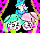 お洒落で個性的な貴方だけのアイコン描きます 大人可愛い！一味違うオシャレアイコン描きます♪ イメージ1