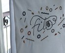 刺繍で屋号入りテーブルクロスを製作します マルシェの店舗ブースをおしゃれに飾りたい方へ イメージ3