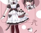 かわいいイラストお描きします 歌ってみたや各種SNS用などの一枚絵お描きします！ イメージ5