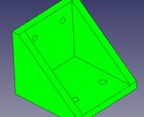2D図面・手書き図面から3Dモデル作成します 町工場・個人向け｜簡単な機械部品を3Dデータ化します。 イメージ2