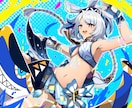SNSアイコン・ヘッダーなどお受けします 通常頭身・デフォルメどちらでもお受けします。 イメージ3