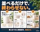 Amazon商品ページを分析・制作・掲載します 現状分析・改善提案から画像と文章の制作・掲載まで イメージ5