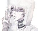 イラスト描きます 彩度低めでアンニュイなイラストをお届けします イメージ4