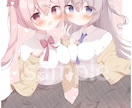 一枚絵イラスト、アイコンイラストを制作します アイコンやグッズなどにお使いいただけるイラストを制作します！ イメージ2