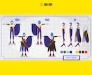 キャラデザも可！立ち絵制作します 商用利用無料！老若男女人外なんでもかきます！ イメージ4