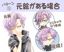 ミニキャラアイコン作成します 商用・二次利用OK！元絵があっても、イメージだけでもOK！ イメージ2