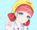 綺麗で可愛い♡アイコン/イラスト描きます 透明感のある可愛い女の子を描きます！修正無制限です！ イメージ4
