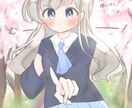 ふわふわかわいい女の子描きます あなたの理想の女の子も、既存キャラクターも可能です イメージ4