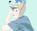 お写真をもとに✩似顔絵お描きします 2次元風の似顔絵です！アイコンやプレゼントにもどうぞ✩.*˚ イメージ5