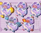 実績有！SDキャラクター描きます 厚塗りでもっちりしたSDキャラクターをご用意いたします イメージ4