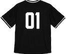 野球チームのTシャツをプリントしてお届けします チームの一体感をお揃いのゲームシャツで盛り上げます イメージ1