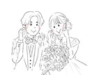 ゆるくてほっこり♡柔らかなタッチの似顔絵を描きます プロフィールに優しい雰囲気をプラスできるかわいいイラスト♡ イメージ7
