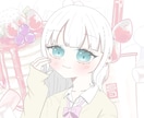 アイコン〜サムネまで イラスト描きます キラキラで可愛いイラストをお描きします！ イメージ3