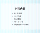 名刺入稿代行（印刷所対応）ます 入稿が不安な方、丸投げOKです イメージ2