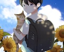 商用OK！目を引くキャラの一枚絵描きます 絵柄寄せが得意です♪リアル調、アニメ調幅広く対応します！ イメージ3