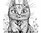 エフィカシーを上げる魂リーディングアート描きます 洗剤意識を書き換え貴方本来の魂をリーディングしながら描きます イメージ3