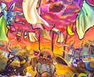 物語を感じる魅力的な一枚絵描きます キャラクターが生き生きと動き出すような物語性あるイラスト イメージ2