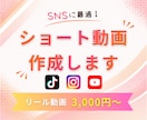 再生回数を伸ばす!SNSショート動画を編集します TikTok・Instagram・YouTube対応可能 イメージ1
