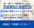 外資企業の英語資料を速読できるように集中指導します 元大手外資企業、TOEIC965の英語力◎リーディング特化！ イメージ1