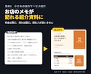箇条書きのメモから伝わるスライド資料を作ります メモを送るだけ。PowerPointとPDFでお渡し イメージ3