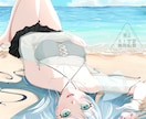 配信サムネやSNSアイコン、立ち絵等幅広く描きます まずはお気軽にご相談ください☺︎ イメージ1