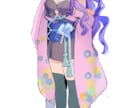 女の子(TRPG、ゲームモブC等何でも使用可)ます 商用利用や、表情差分、ポーズ差分も作成可能！ イメージ2