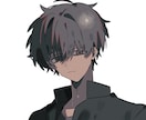 暗めから可愛いまで貴方の理想のイラスト描きます アイコンやTRPG用イラストにぜひ！心を込めて描きます！ イメージ8